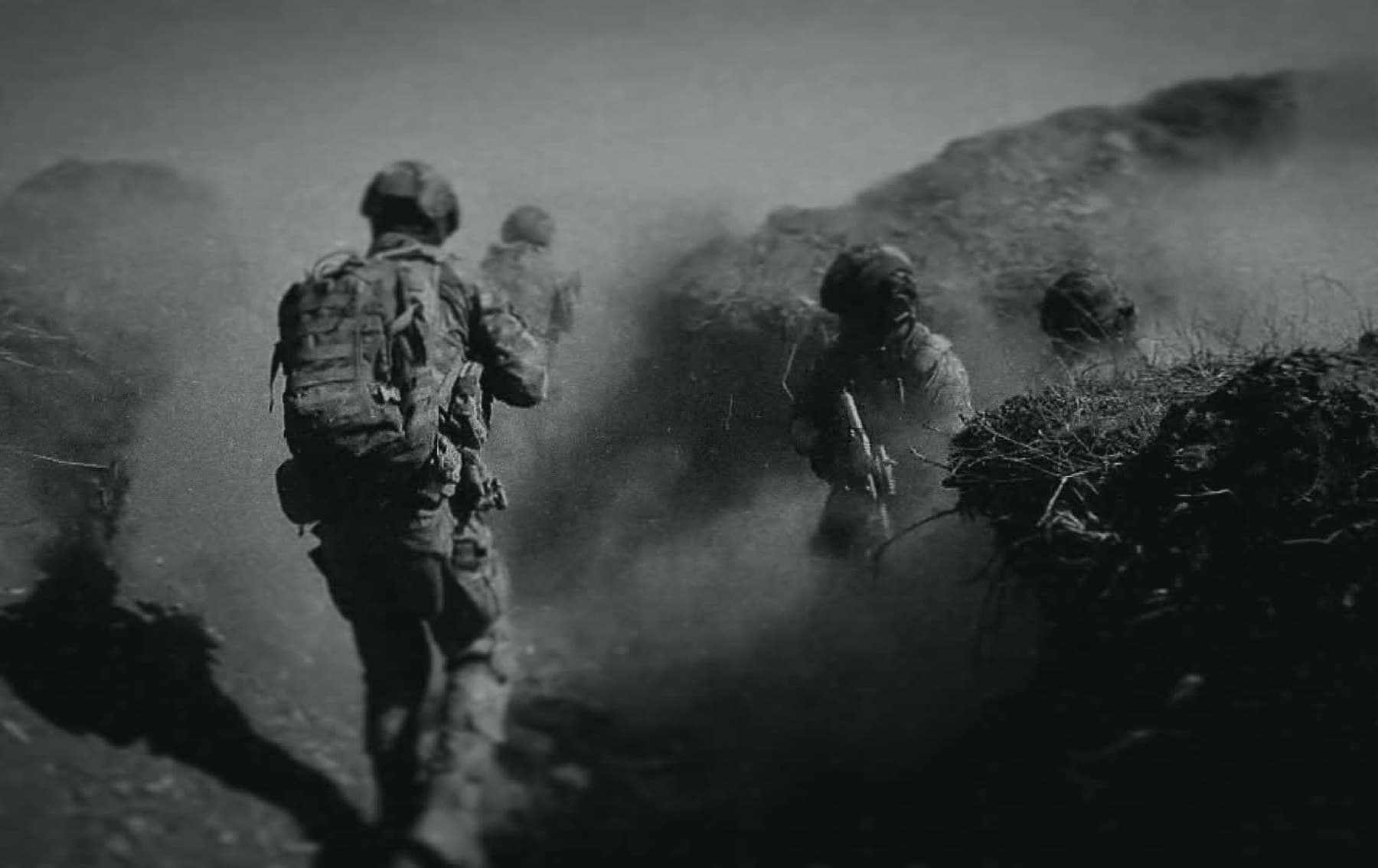 HEX Security operators advancing under contact